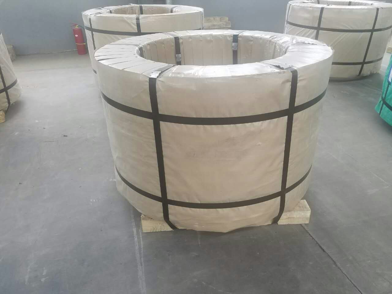 Single Layer PE Sheathed Epoxy-Coated Unbounded Steel Strand 15.2mm Dia